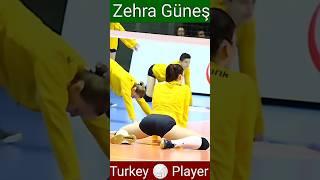 Zehra Gunes  Women's Turkey Player #shorts #youtubeshorts