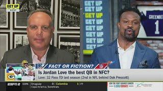 GET UP | Caleb Williams or Jordan Love is the best QB in the NFC right now? - Bart Scott DEBATE