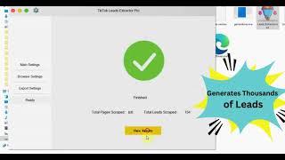 TikTok Leads Extractor Pro