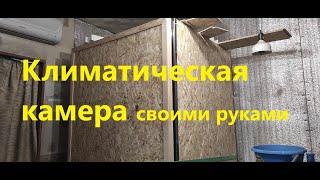 Климатическая камера своими руками 1 часть.Для колбас,хамонов.