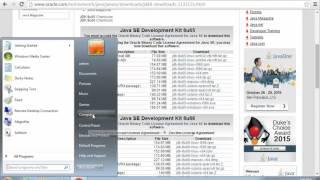 Installing JDK Windows 7 - 02 - Downloading JDK
