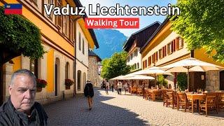 Vaduz, Liechtenstein 4K - Walking Tour