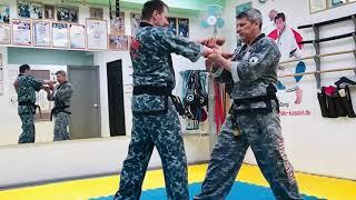 Hosinsul Hapkido. Two hands grabbing