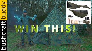 WIN this 179€ Hammock Shelter Kit - Giveaway