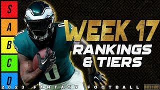 Top 36 Running Back Rankings - Week 17 Fantasy Football