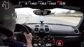 Laguna Seca - 1:40.47 - Porsche Cayman GTS