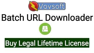 How To Buy Lifetime license of Vovsoft Batch URL Downloader | Amir Tech Info