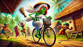 সাইকেল চোর ডাইনি । Cycle Chor Daini। Bengali Horror Cartoon । Daini  Bengali Cartoon