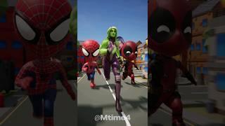 Hulk Mix She Hulk = ? | Marvel ＆Fortnite Animation