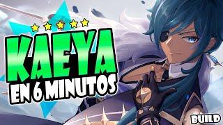 KAEYA BUILD GOD EN 6 MINUTOS!  - Genshin Impact - Guía Build Kaeya