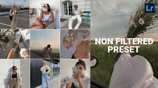 Non Filtered preset by Mr8 Channel | Instagram feed | lightroom presets