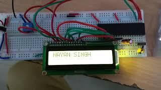 LCD 16x2 interface with Micro controller 8051(AT89S52 or AT89S51)