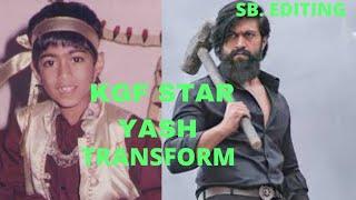 Kgf Star Yash Transform video 2022/Child video/@devil edit Room