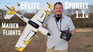 E-flite - Sportix - 1.1m - Maiden Flights