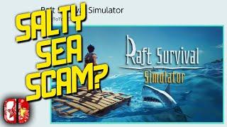 Sea, Sorrow and Sharks! | Raft Survival Simulator - Game Review (Nintendo Switch)