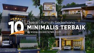 10 Desain Rumah Minimalis Modern Terbaik - Asia Arsitek