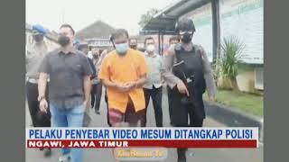 Polisi Tangkap  Seorang Pria Di Ngawi Karena Aksi Bejatnya Cabuli Ibu dan Juga Anak Sang Pacar