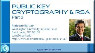 Public Key Cryptography & RSA: Part 2