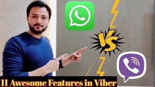 Whatsapp Vs Viber - Extra Features in Viber - Viber Vs Whatsapp in Urdu by Zaid vs Tech