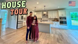 OUR DREAM HOUSE TOUR in USA  -  Indian Vlogger in USA