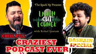 Laugh Out Lounge with Bishal Gautam | ft Utsab Sapkota @ChillPillNp  DASHAIN SPECIAL