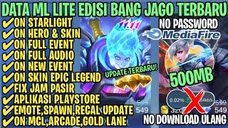 Data ML Lite Full Event 500MB Terbaru Patch Revamp | ML Lite | Cara Mengatasi Lag & Patah Patah