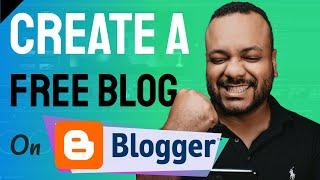 How To Create Blogspot Website Free | Step-By-Step Tutorial (2022)