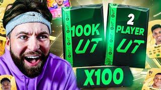 100x 100k Packs & Gold Upgrade Packs on FC 25!