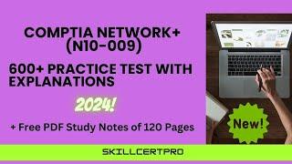 CompTIA Network+ (N10-009) Exam Questions Dumps 2024 [Study notes PDF]