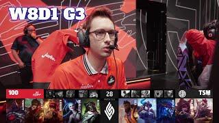 100 vs TSM | Week 8 Day 1 S13 LCS Spring 2023 | 100 Thieves vs TSM W8D1 Full Game