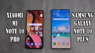 Xiaomi MI Note 10 Pro vs Samsung Galaxy Note 10 Plus | SpeedTest and Camera comparison