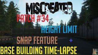 Miscreated - Time Lapse Base Build - We Need Height +Snap Feature!