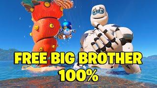 Free Big Brother - Astro Bot - 100% Walkthrough (All Bots, Puzzles and Secret Level)