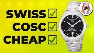 Swiss, COSC Certified, and Cheap! The Tissot PR100