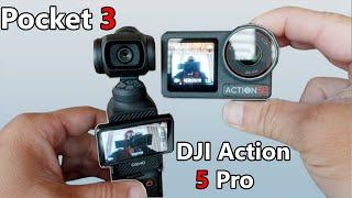 DJI Action 5 Pro vs Pocket 3: Creator’s Dilemma – Which One Wins?