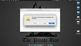 Fix The Disk You Inserted Was Not Readable MacOS High Sierra Hackintosh