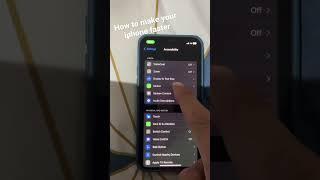 How to make your iphone faster
