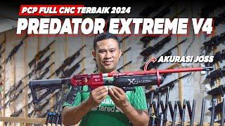 GIVEAWAY !!! HARGA SENAPAN ANGIN PCP PREDATOR EXTREME V4 FULL CNC LARAS POLYMAX TERBAIK 2024