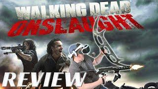 Walking Dead Onslaught Review (PSVR & PC) | Better than Saints and Sinners??