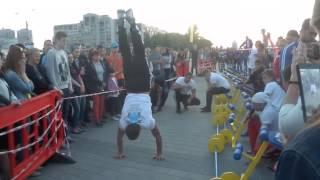 "Mishuk Stan Workout Fest"-отжимания в стойке на руках (Александр Ляхов)