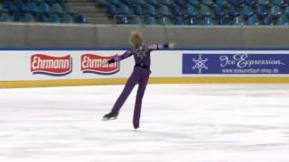 ISU 2014 Jr Grand Prix Dresden Men Free Skate Daniil BERNADINER RUS