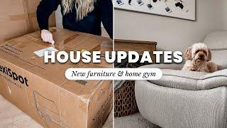 House Updates | New Furniture & Home Gym