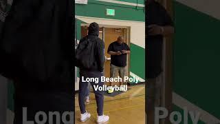 Long Beach Poly Volleyball with Nico Iamaleava #shorts