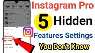 Instagram pro 5 Hidden Features Settings 2023  | Instagram Features Settings