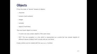 R Objects and Attributes HD 720p