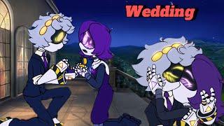 "Uzi x N. WEDDING" MURDER DRONES | comic dub RETRO style animation