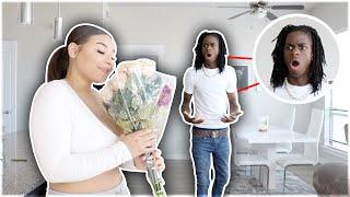 My Ex Sent Me Flowers Prank On Boyfriend!!! (HE FREAKS OUT)