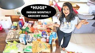 *HUGE* Monthly Grocery Haul in India | SPAR Supermarket | Grocery for a small family