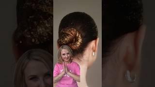 #glitterhair #glitter #glitterforce #hair #hairstyle #hairbun #haircare #hairstyle #hack #lifehacks