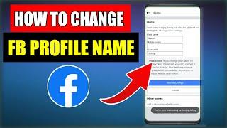 How to Change Facebook Profile Name | Jan Ber Tutorial